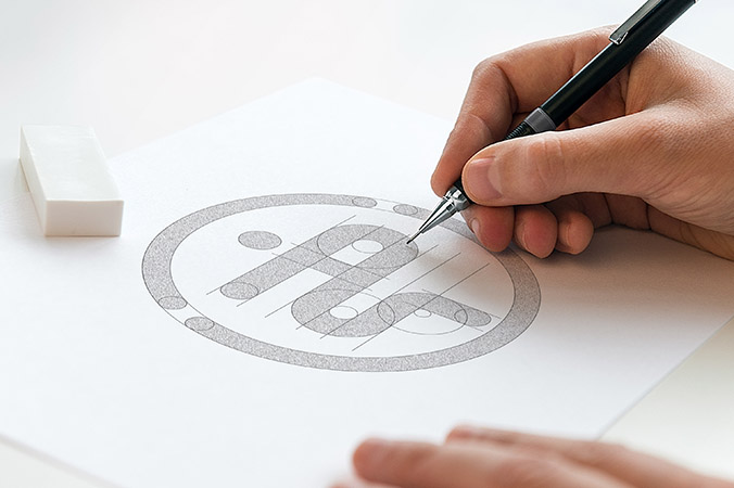 logo設(shè)計，產(chǎn)品logo設(shè)計，品牌標(biāo)志設(shè)計，令旗—金蘭智能產(chǎn)品品牌